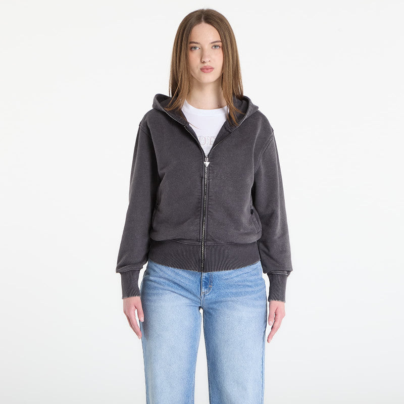 Guess Jeans Hooded California Sweatshirt Jet Black Multi