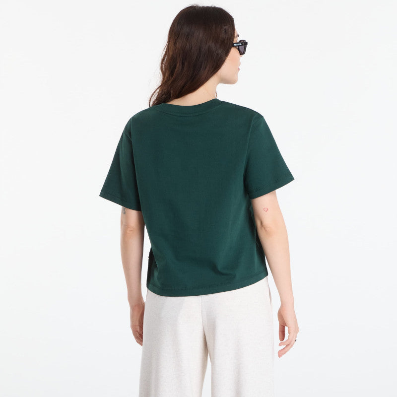 New Balance Athletics Premium Logo Hip Length Relaxed T-Shirt Nordic Green