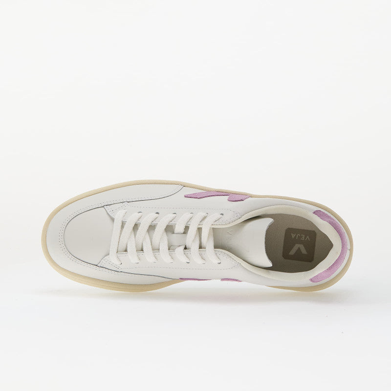Veja Wmns V-12 Leather Extra-White_Orchid