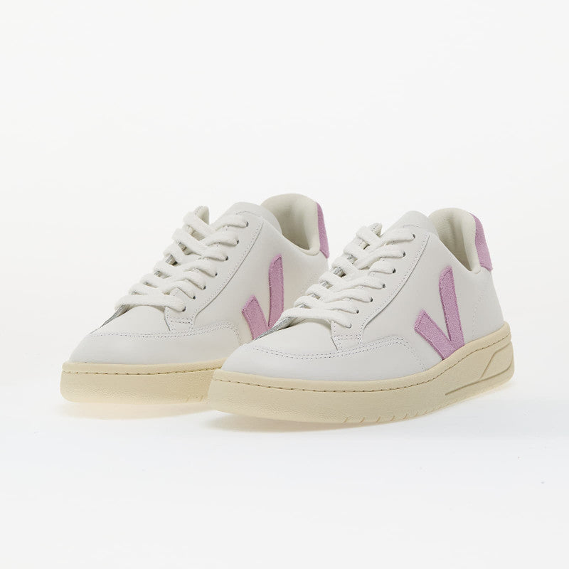 Veja Wmns V-12 Leather Extra-White_Orchid
