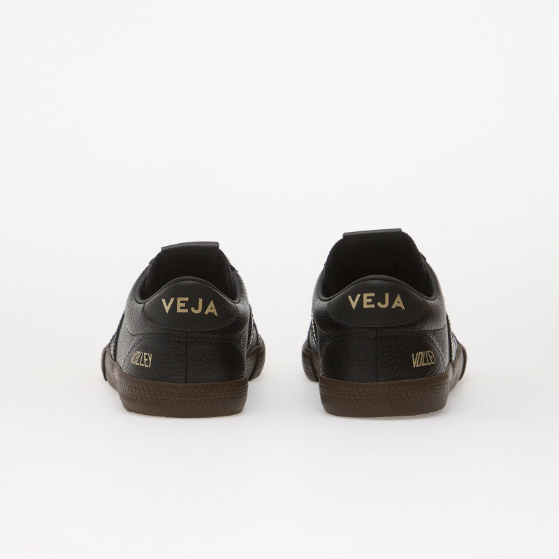 Veja Volley Signature Grained Oiled Leath Black/ Eagle